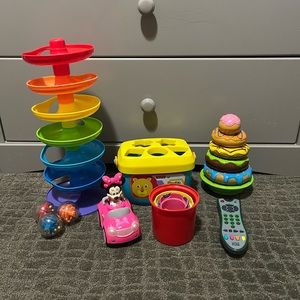 Bundle of baby toys